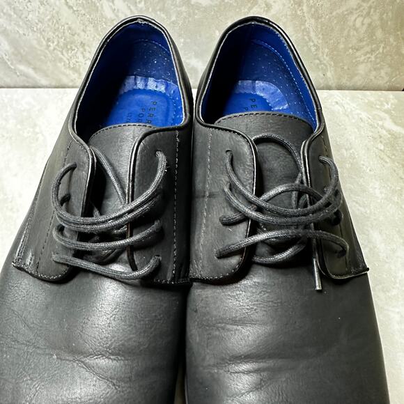 Perry Ellis Portfolio Fairfax black dress‎ shoes Mens size 11.5 ultra foam - Picture 5 of 7